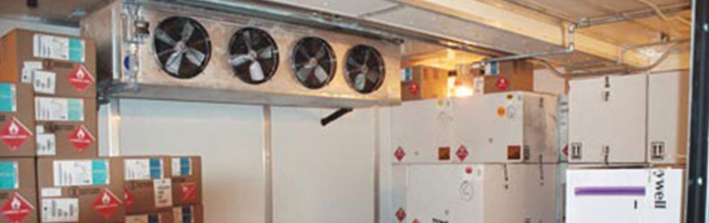 Climate controlled storage units